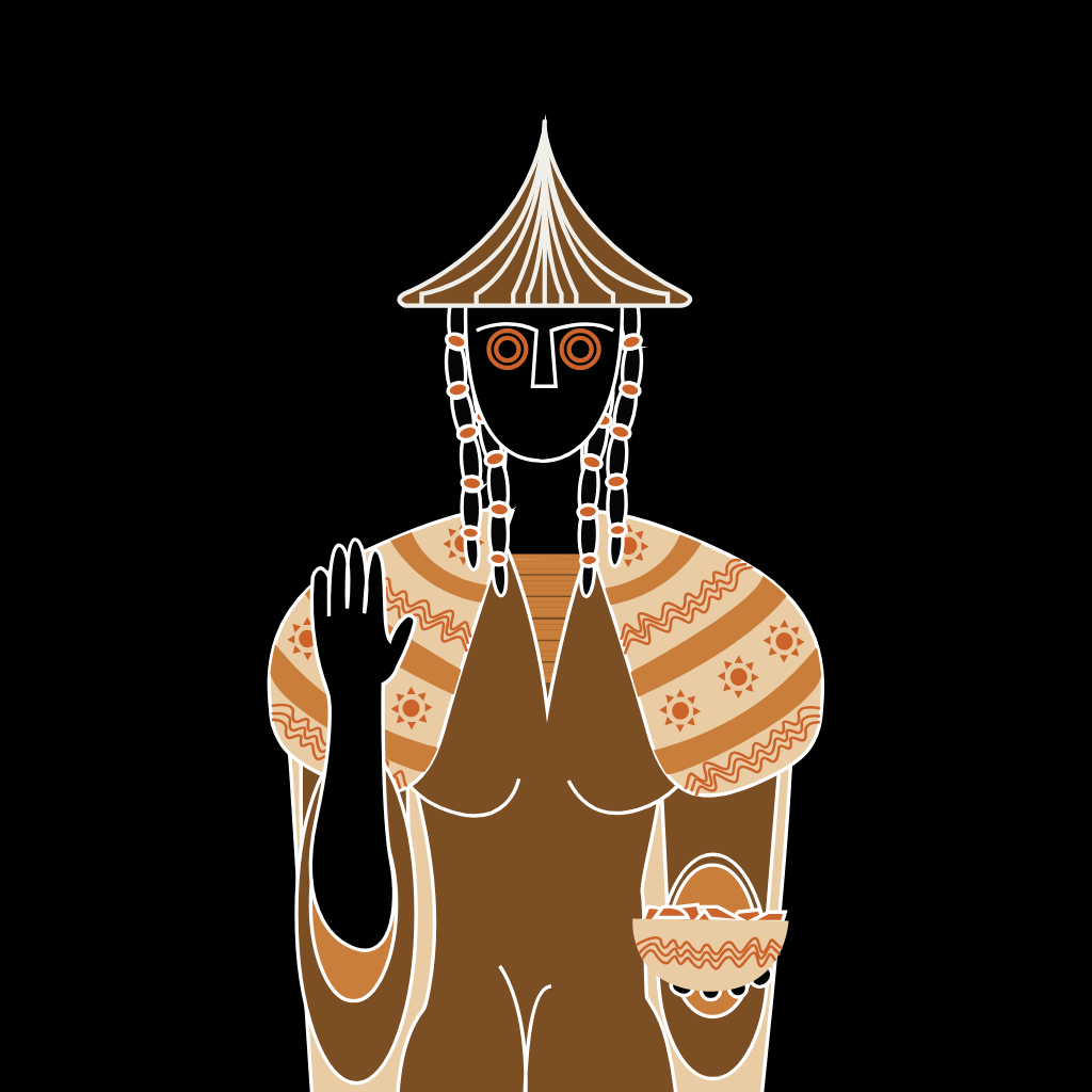 Sacerdotessa_statuette_illustrazioni